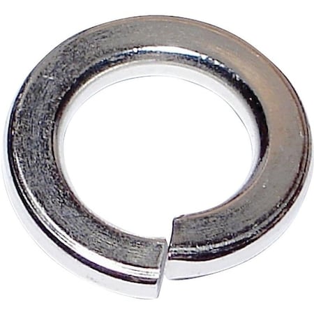 0 Split Lock Washer, 14 In ID, 0062 In Thick, Zinc, Zinc, 2 Grade